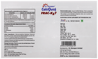 Calciquick Frac K27 Tablet 15